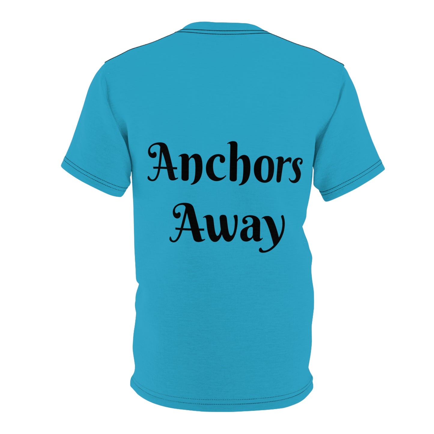 Anchors Away Unisex Tee on Blue