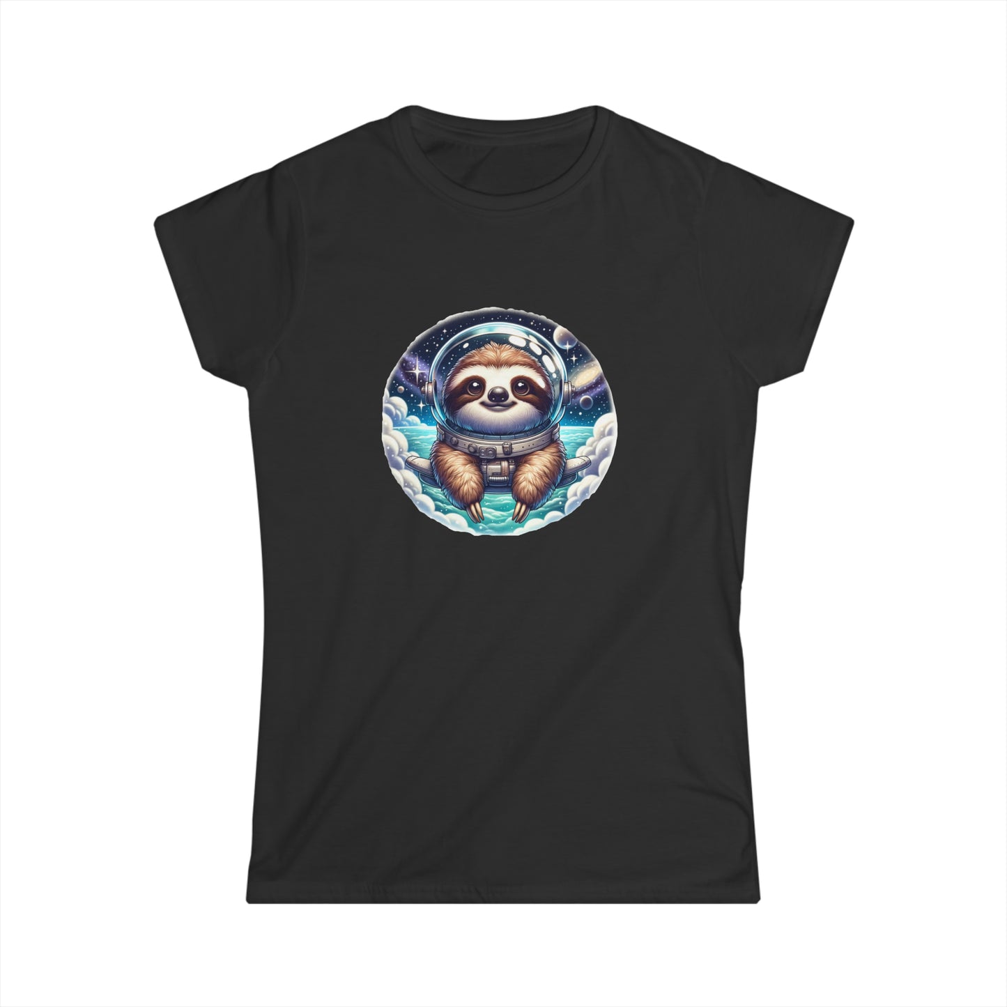 Space Sloth Women's Softstyle Tee