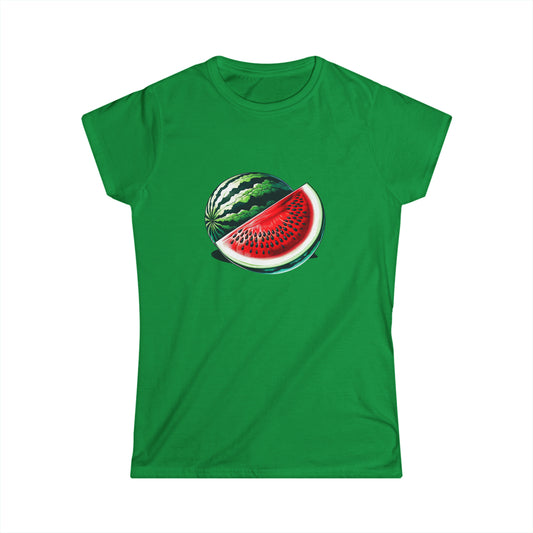 Watermelon Graphic Women's Softstyle Tee