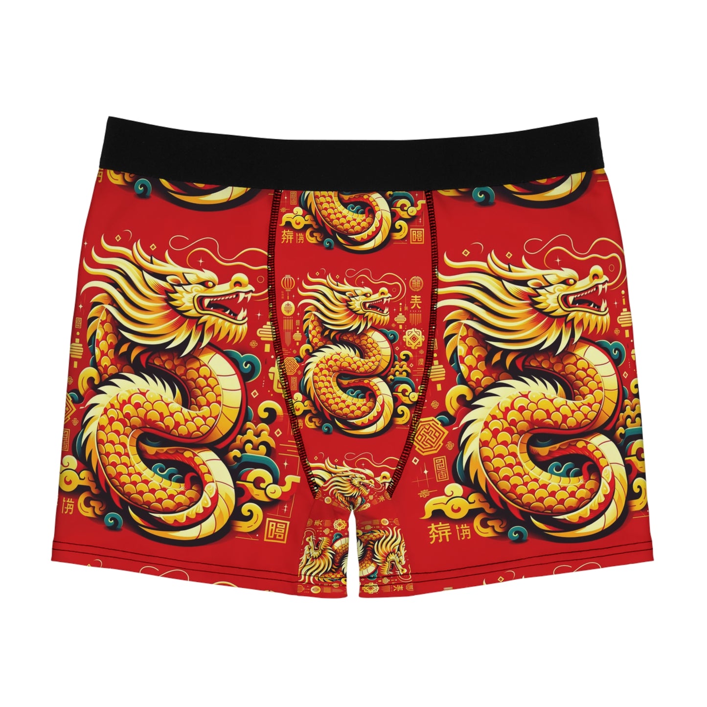 Men's Boxer Briefs (AOP) w/Year of the Dragon