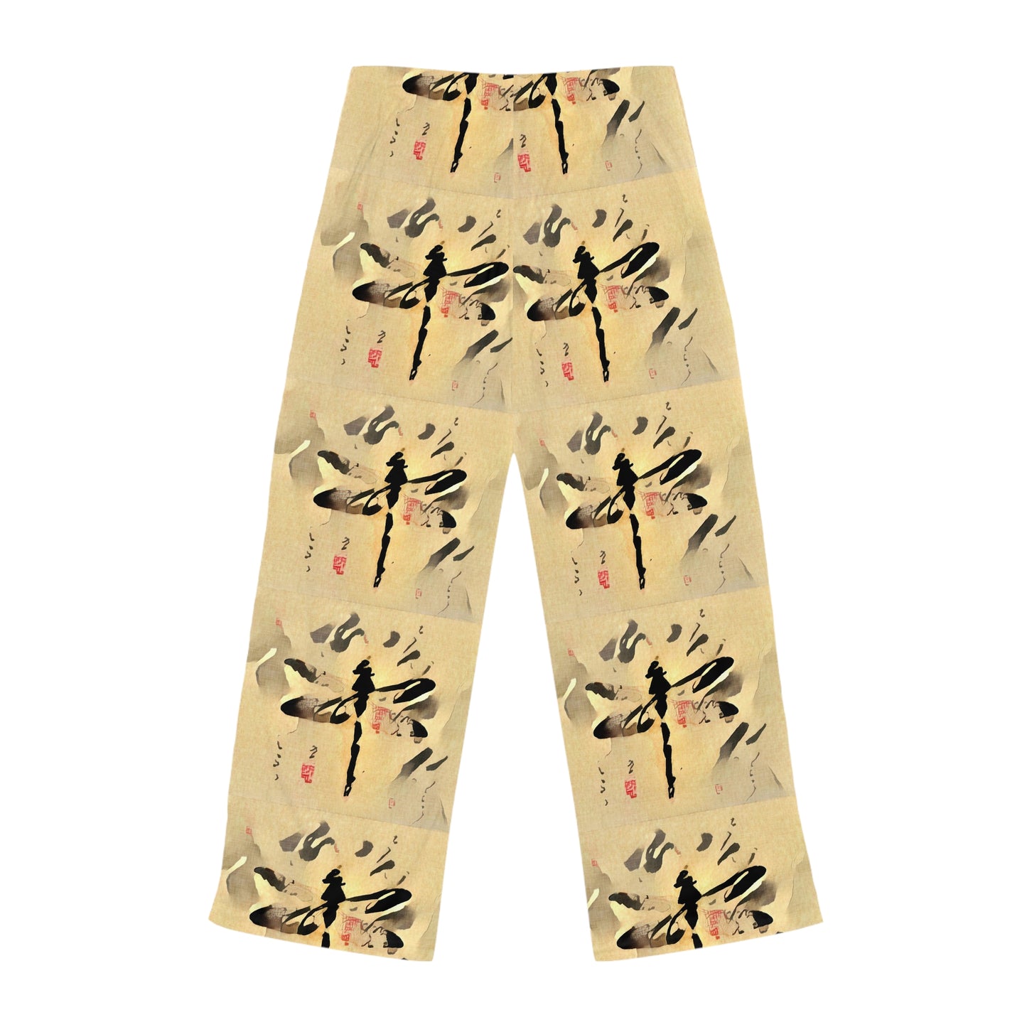 Women's Pajama Pants (AOP) Dragonfly