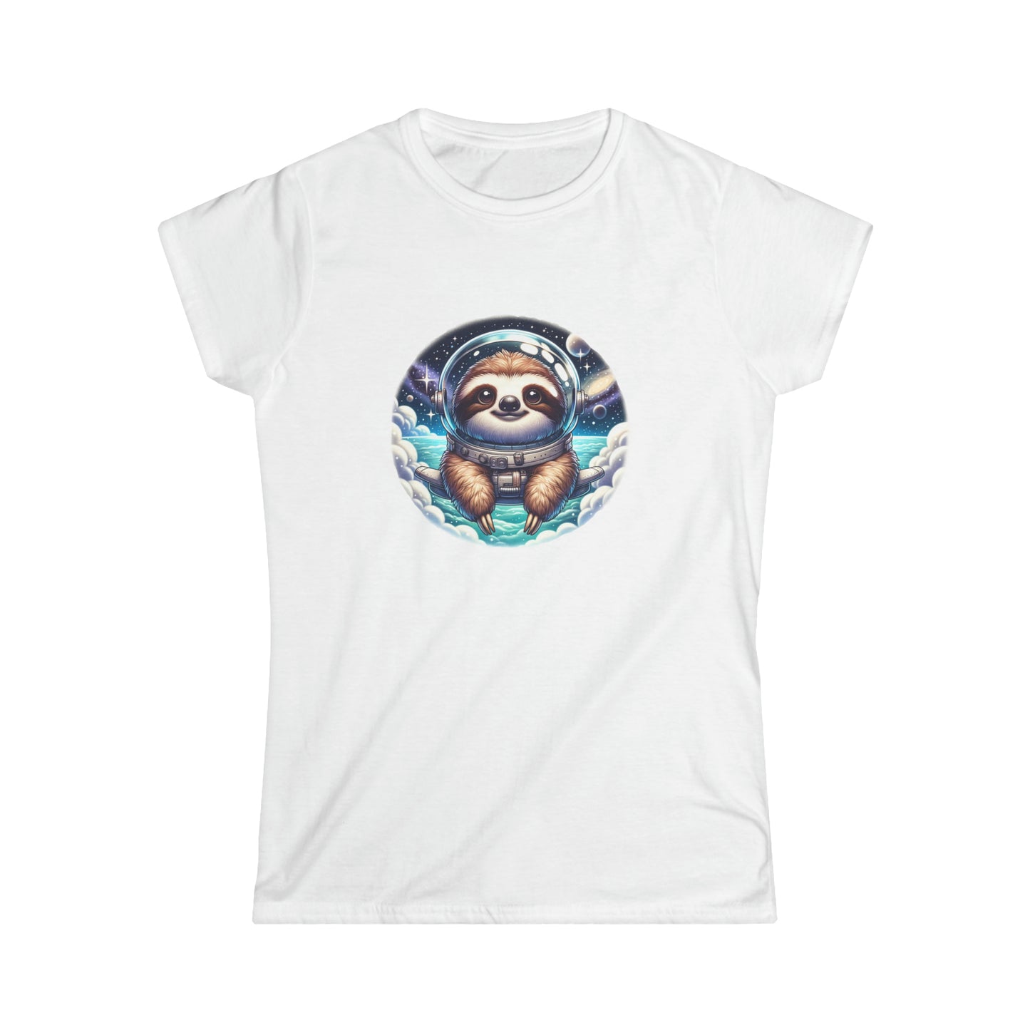 Space Sloth Women's Softstyle Tee