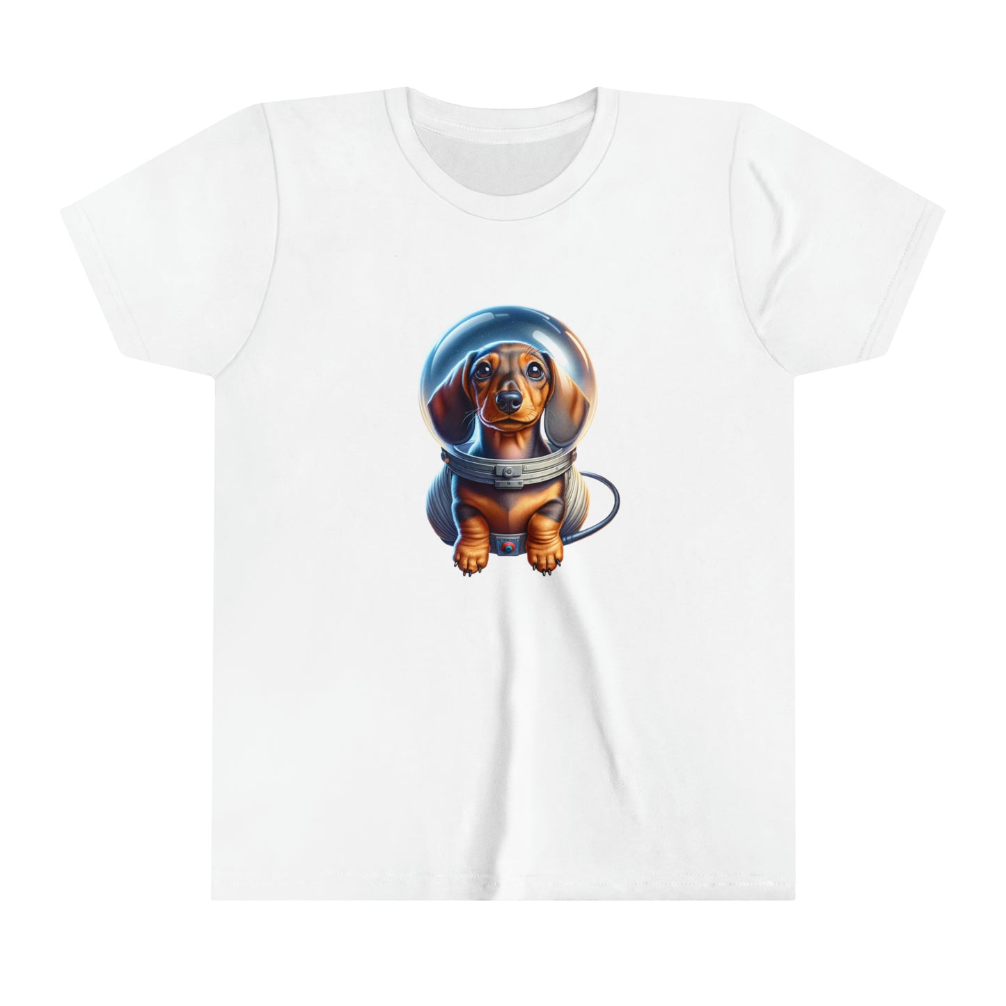 Youth Short Sleeve Tee Space Dachshund