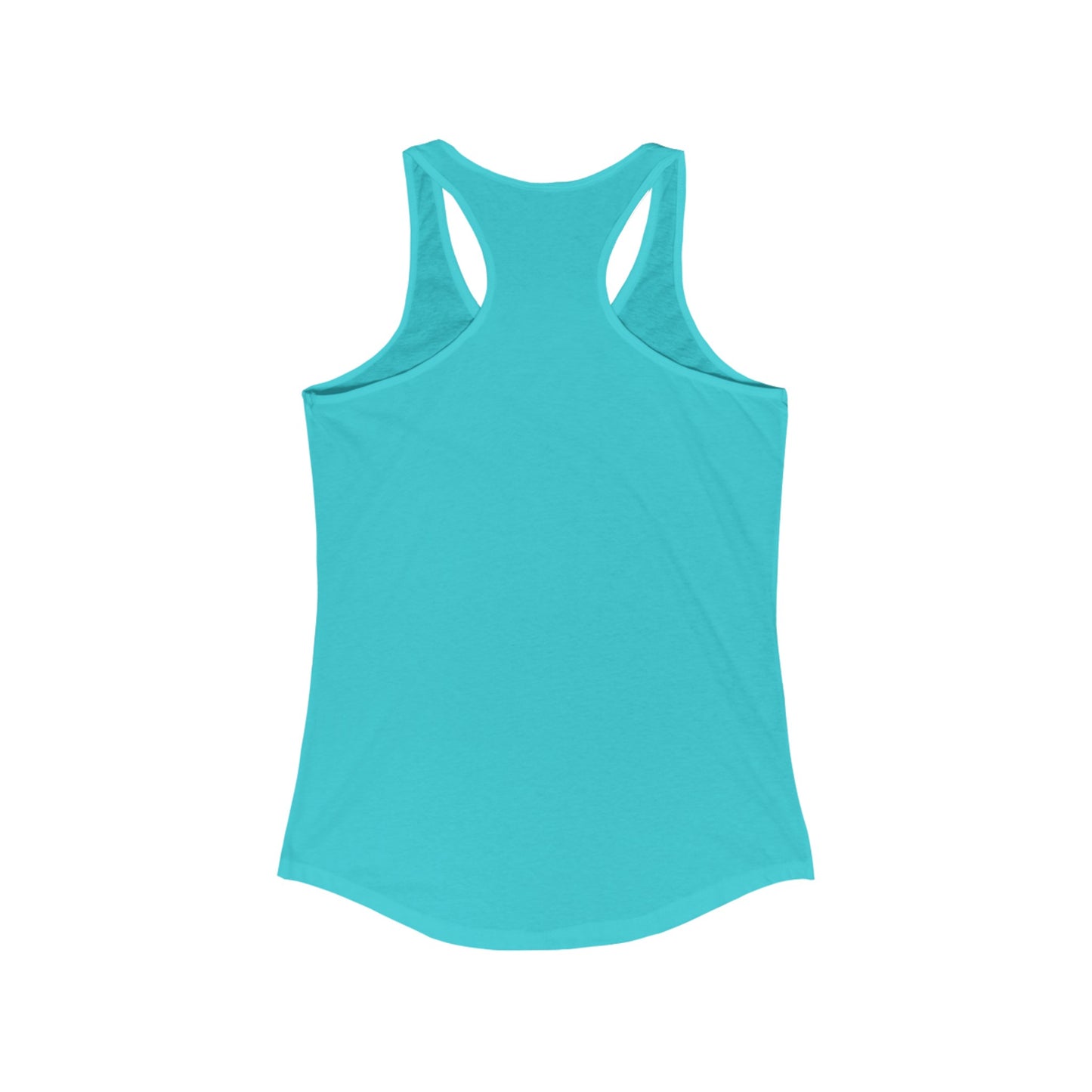 Women's Ideal Racerback Tank w/Space Bunny