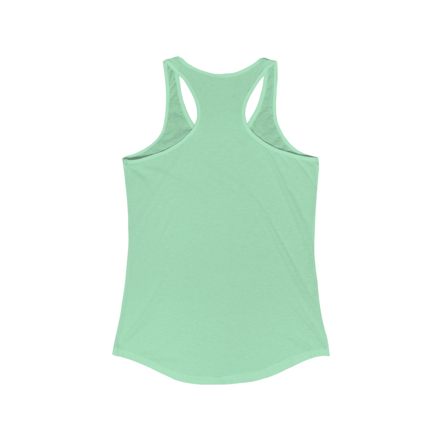 Women's Ideal Racerback Tank w/Space Bunny