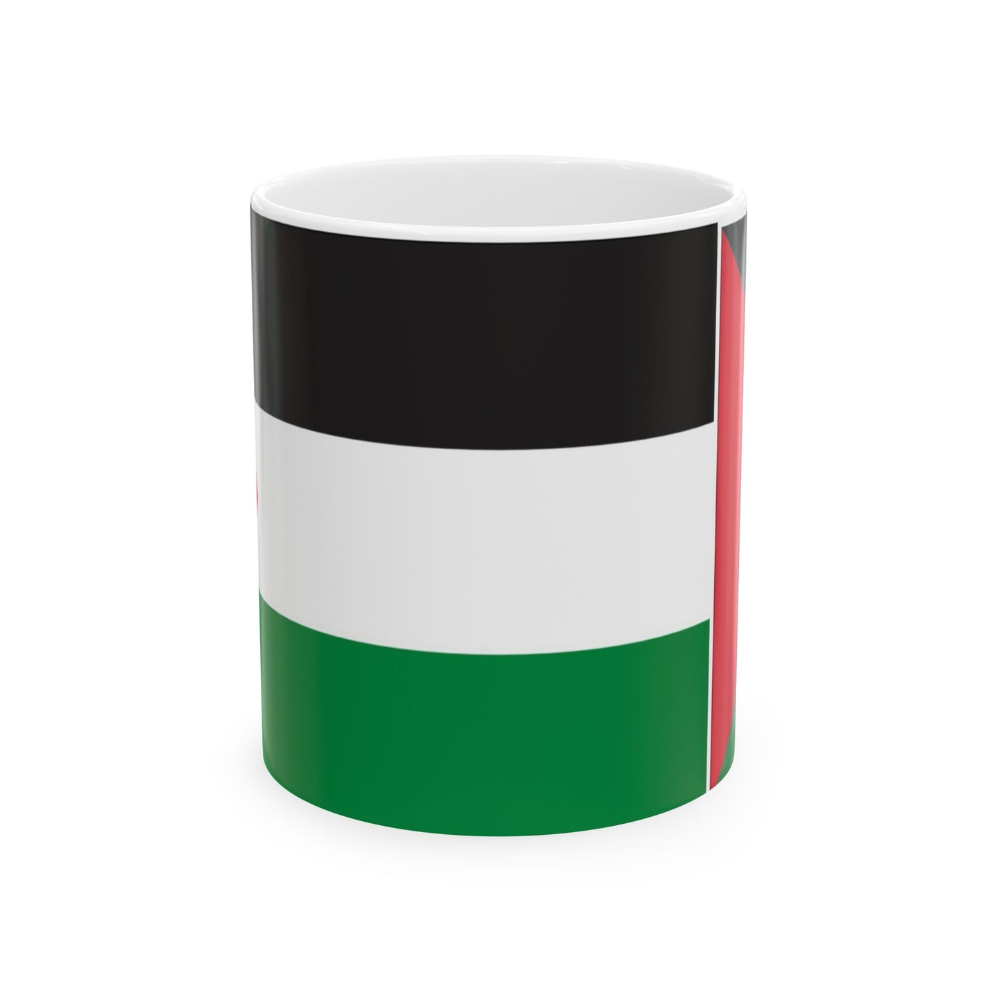 Palestinian Flag Ceramic Mug 11oz