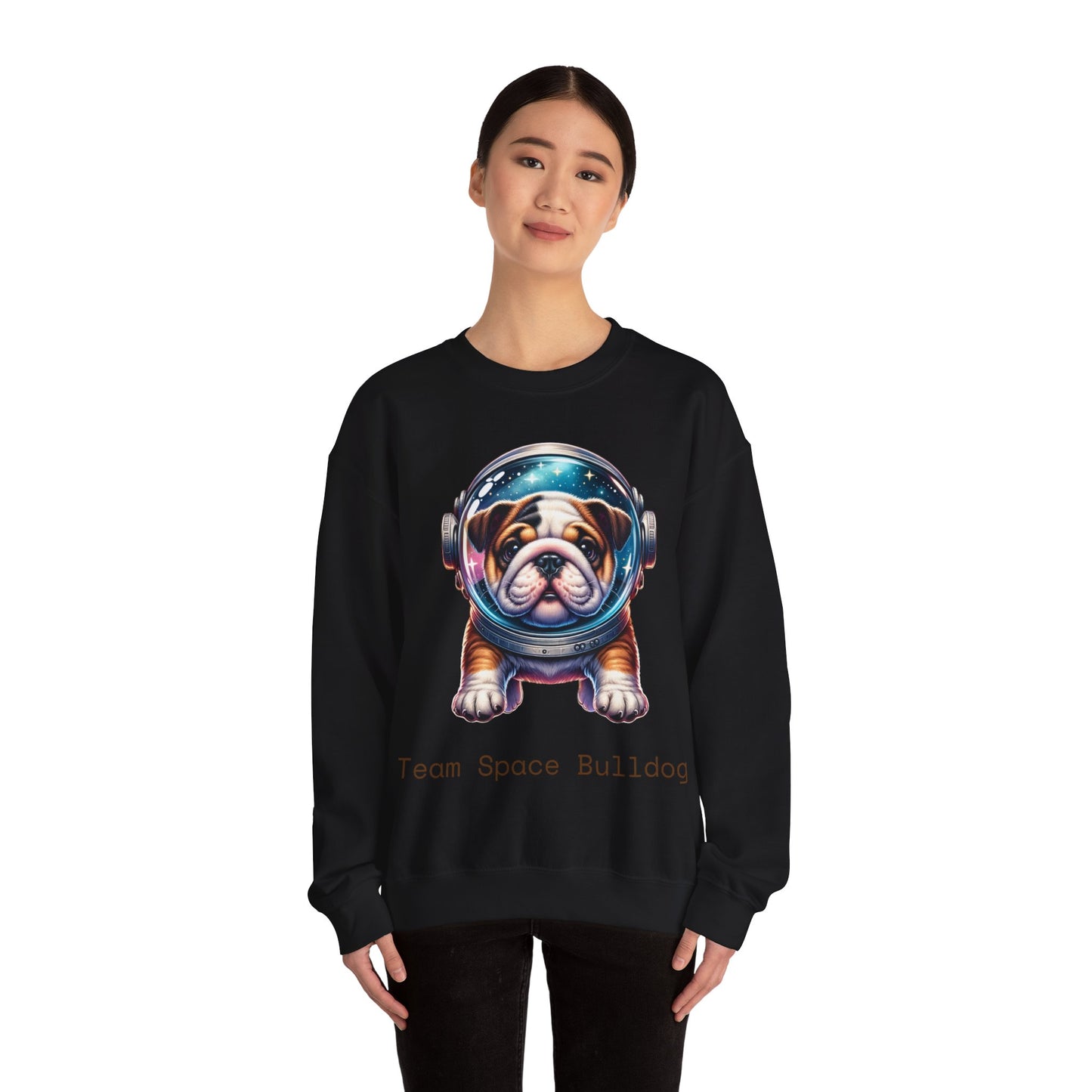 Unisex Heavy Blend™ Crewneck Sweatshirt Team Space Bulldog