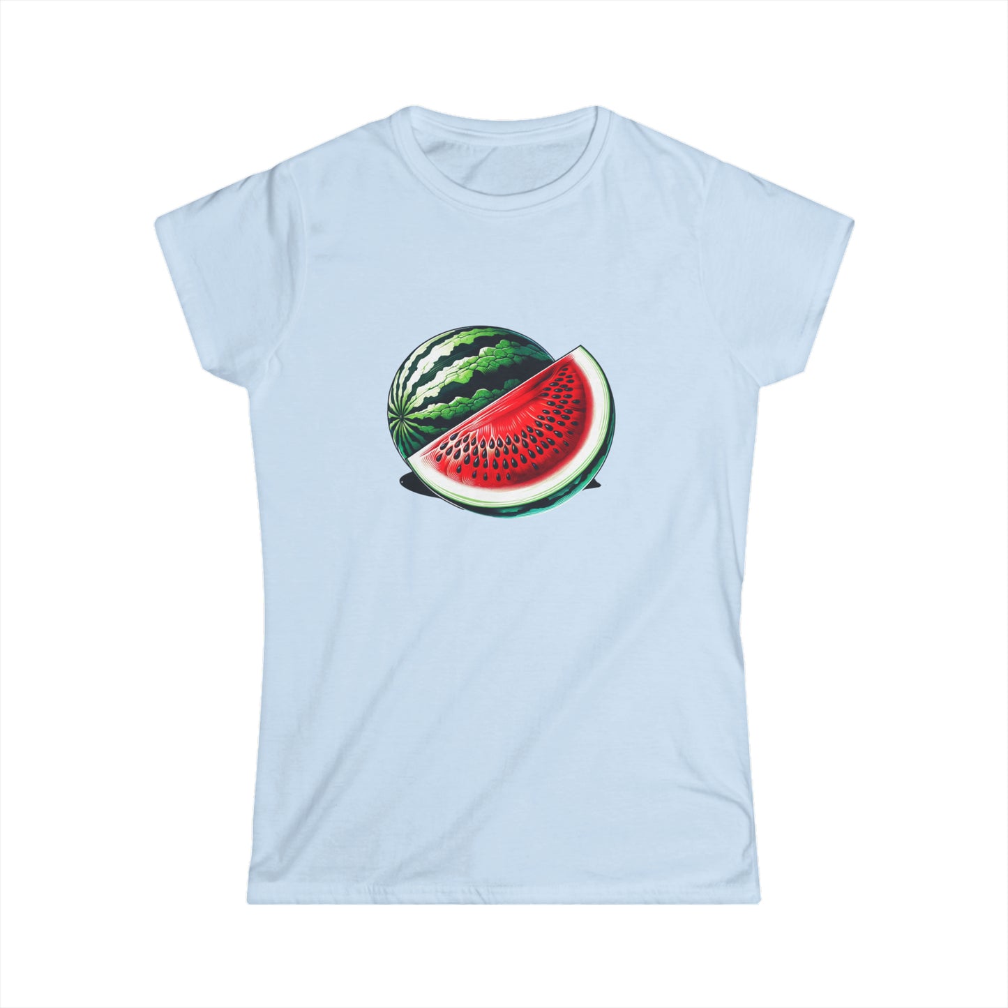 Watermelon Graphic Women's Softstyle Tee