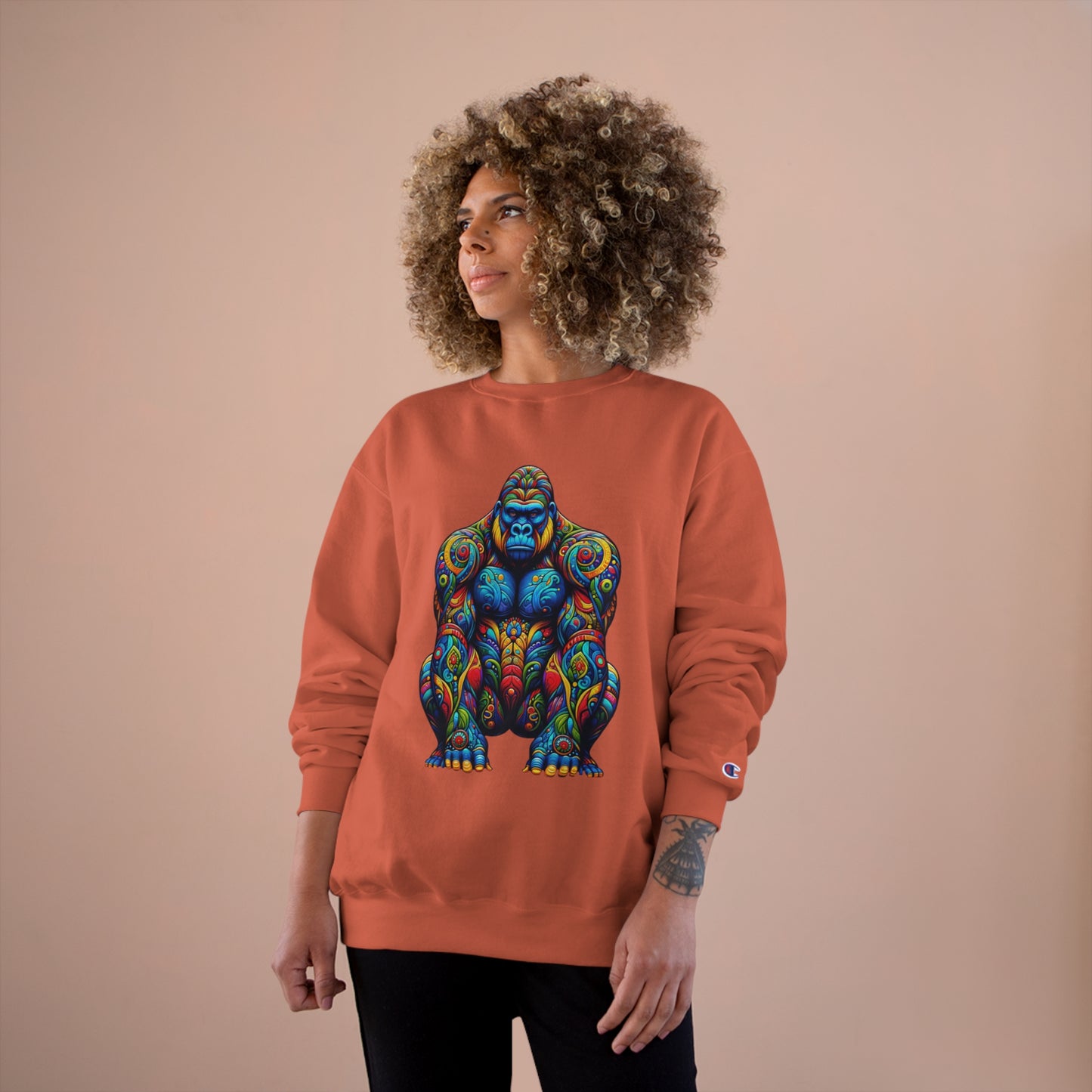 Champion Sweatshirt Gorilla Alebrije