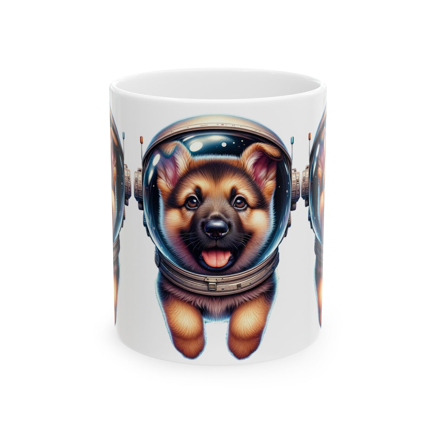 Ceramic Mug 11oz Space German Shepherd