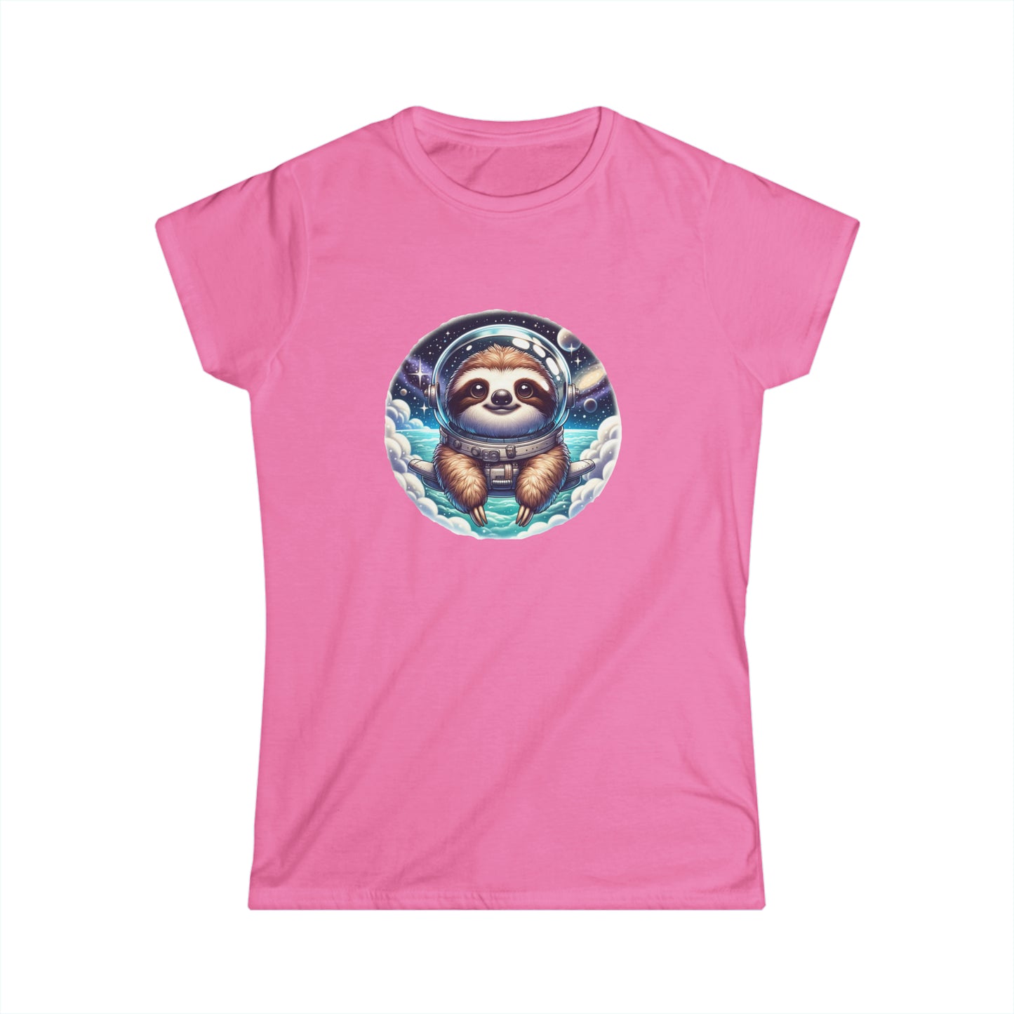 Space Sloth Women's Softstyle Tee