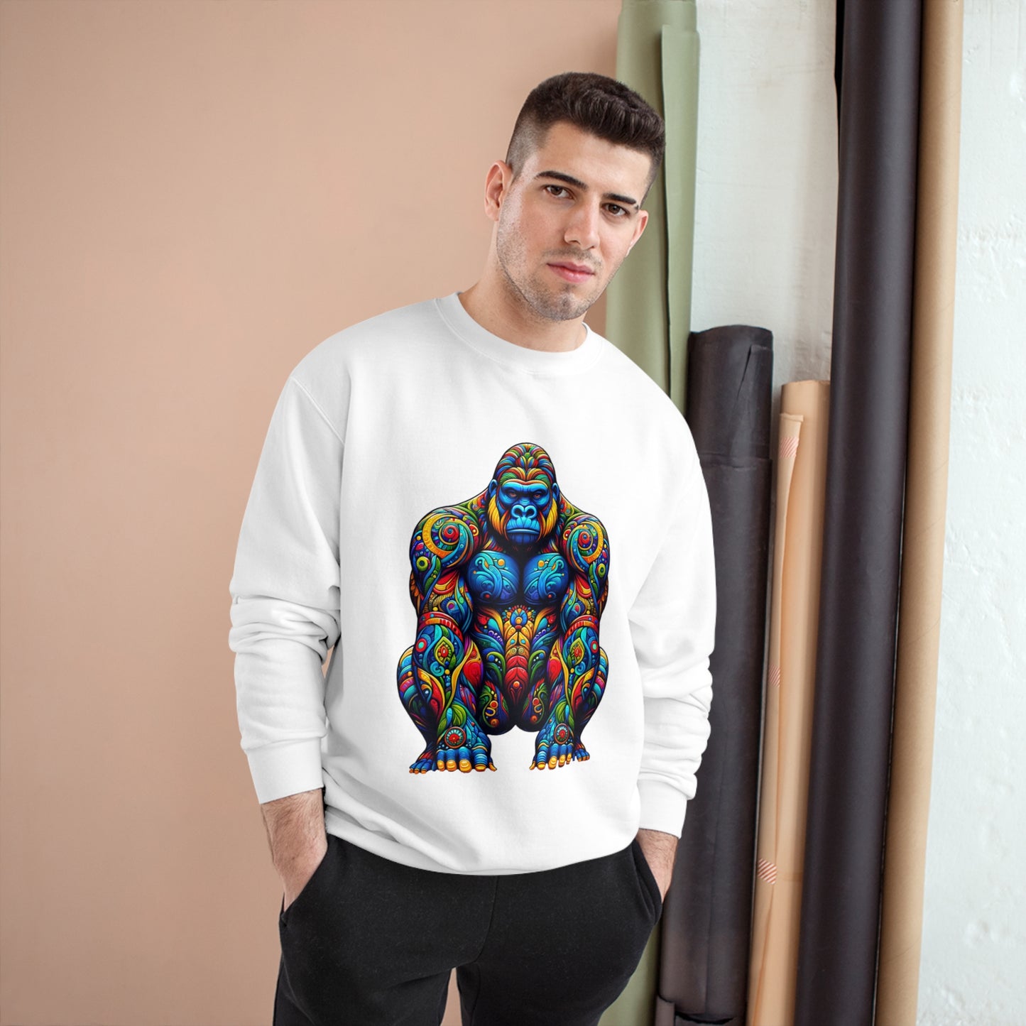 Champion Sweatshirt Gorilla Alebrije