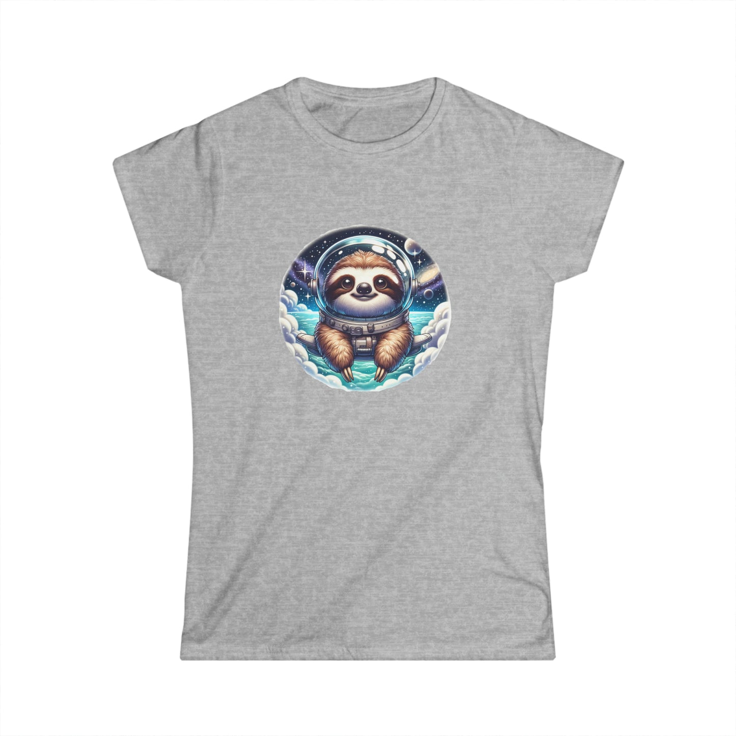 Space Sloth Women's Softstyle Tee