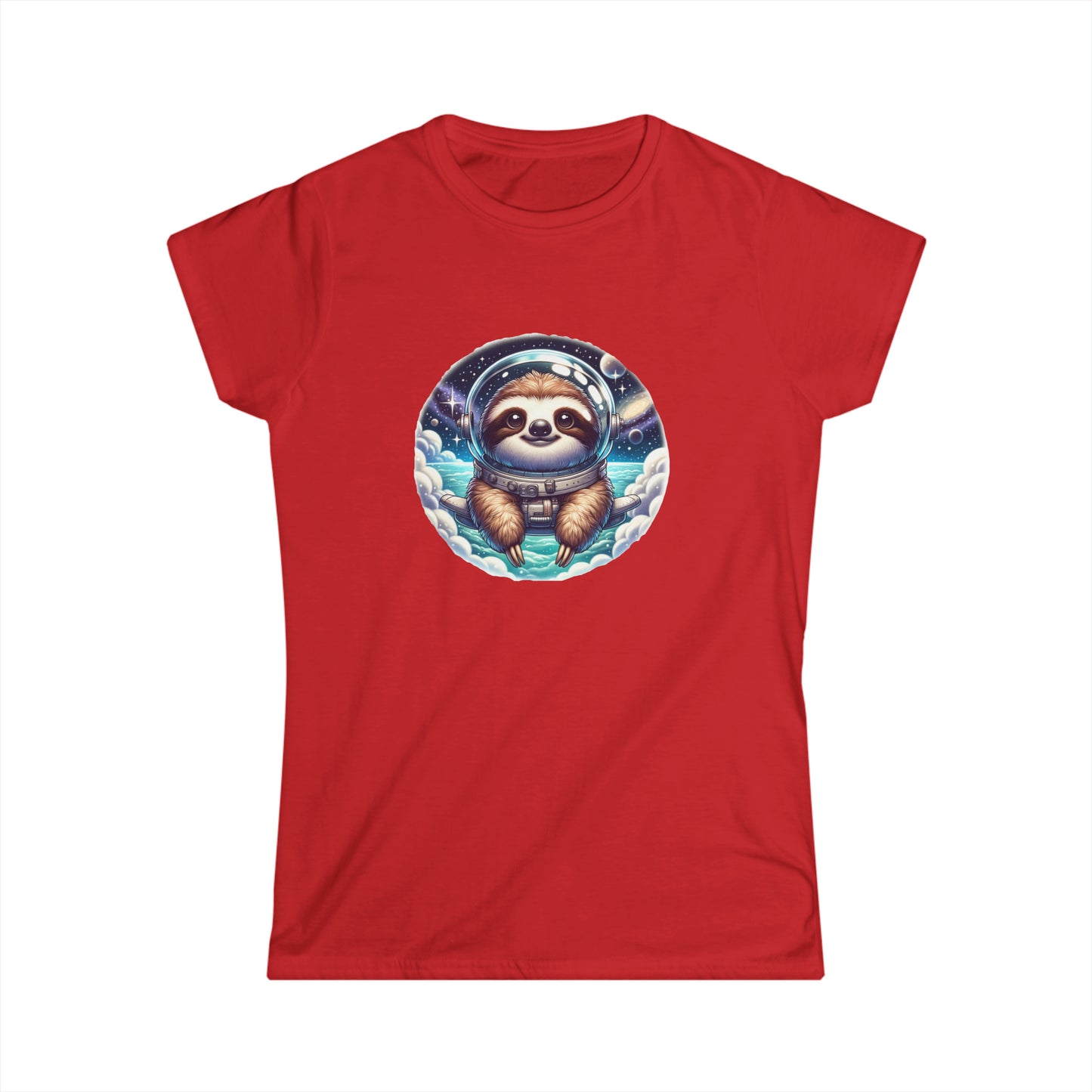 Space Sloth Women's Softstyle Tee