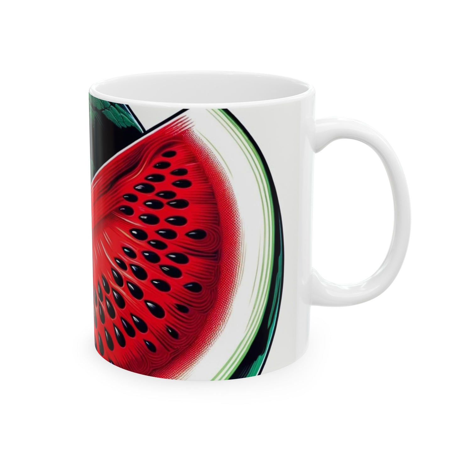 Watermelon Graphic Ceramic Mug 11oz