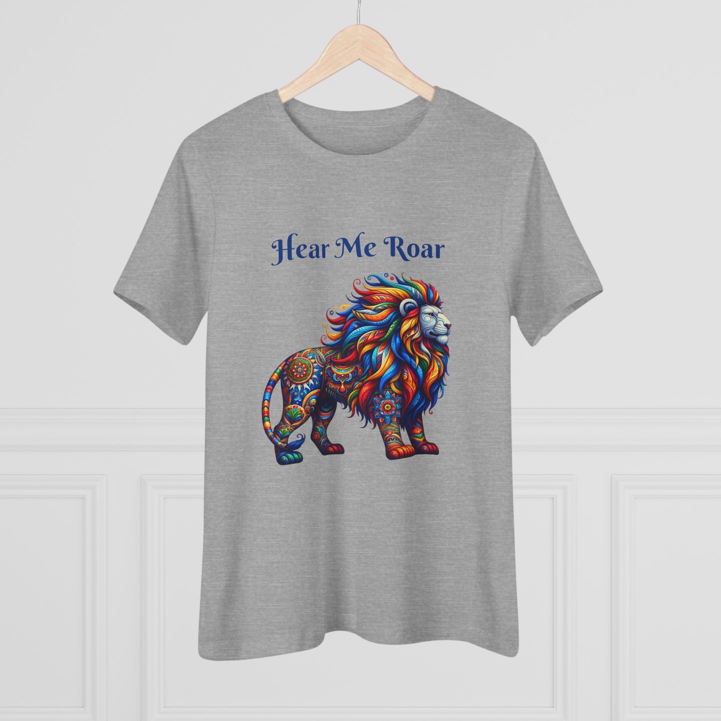 Women's Cotton Tee Alebrije Lion