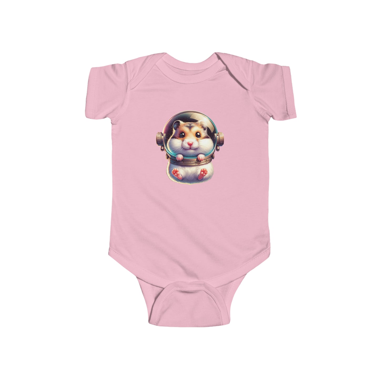 Infant Fine Jersey Bodysuit w/Space Hamster