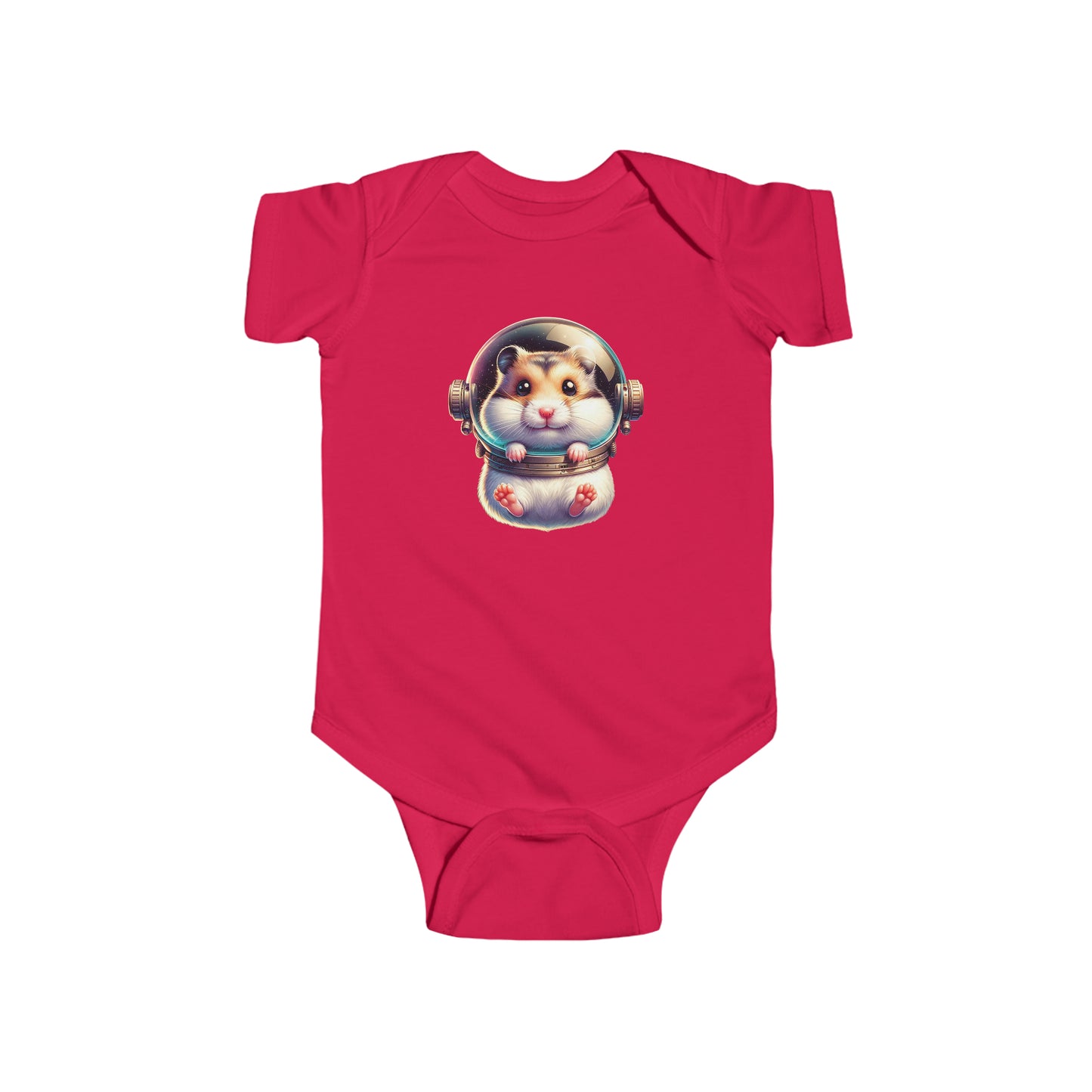 Infant Fine Jersey Bodysuit w/Space Hamster