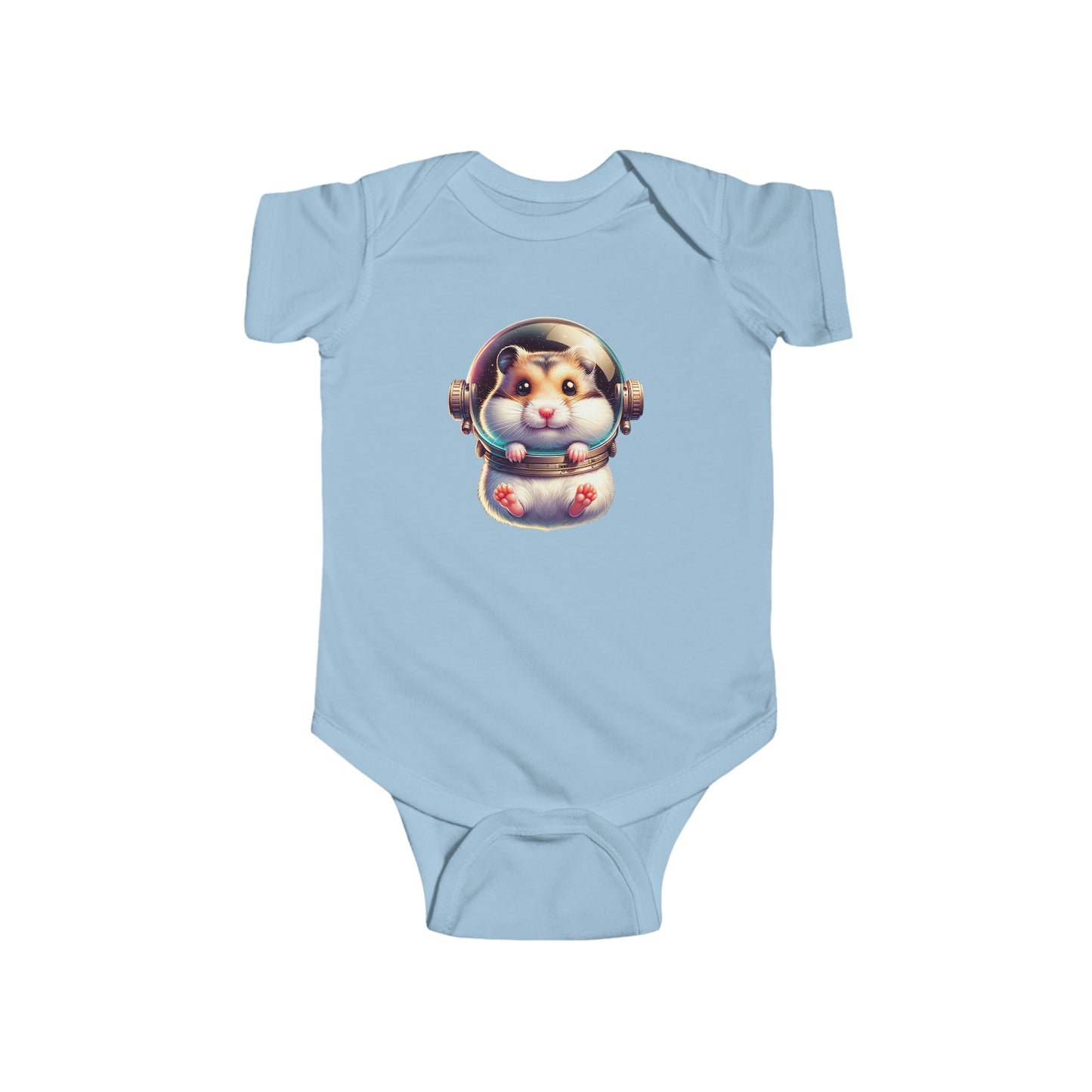 Infant Fine Jersey Bodysuit w/Space Hamster