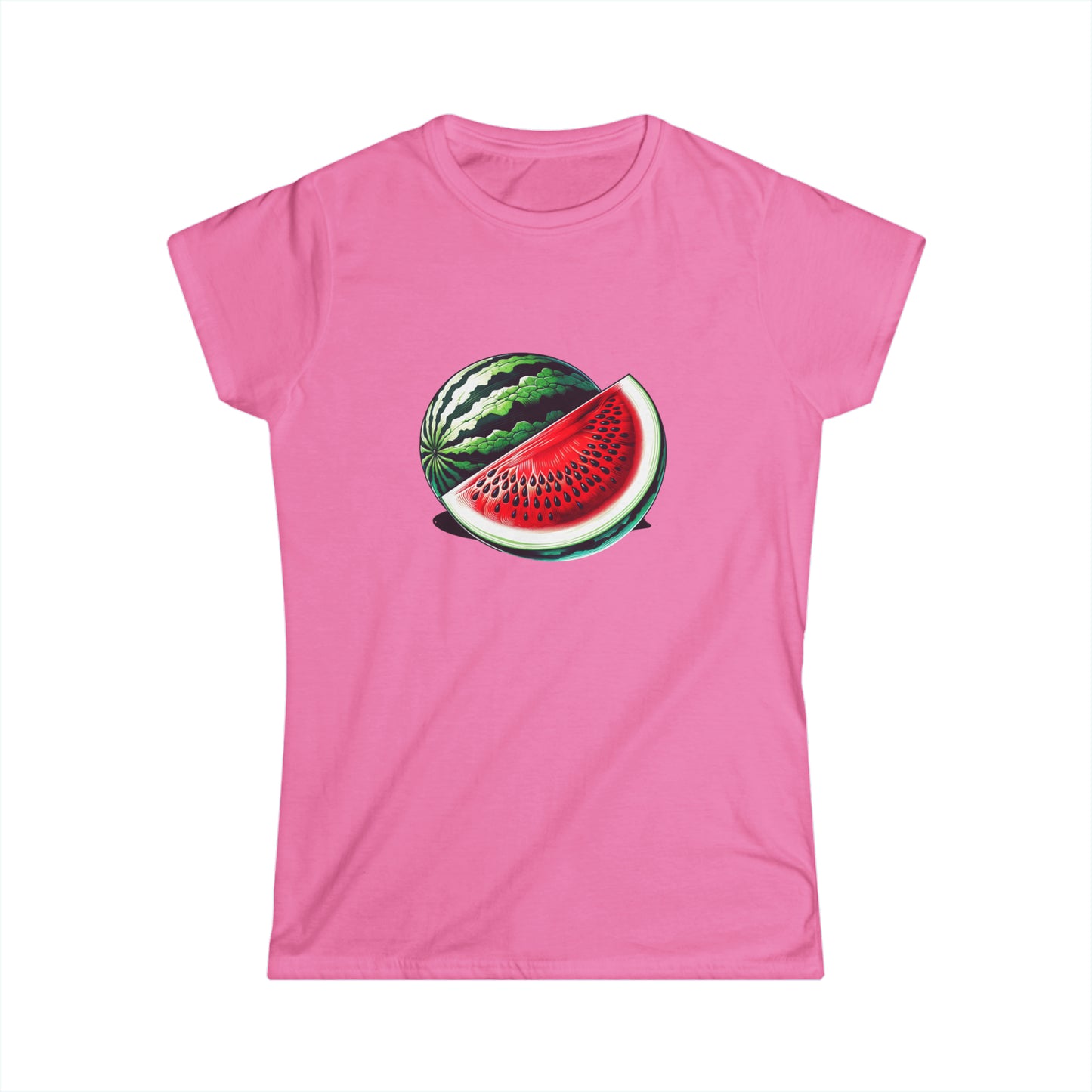 Watermelon Graphic Women's Softstyle Tee