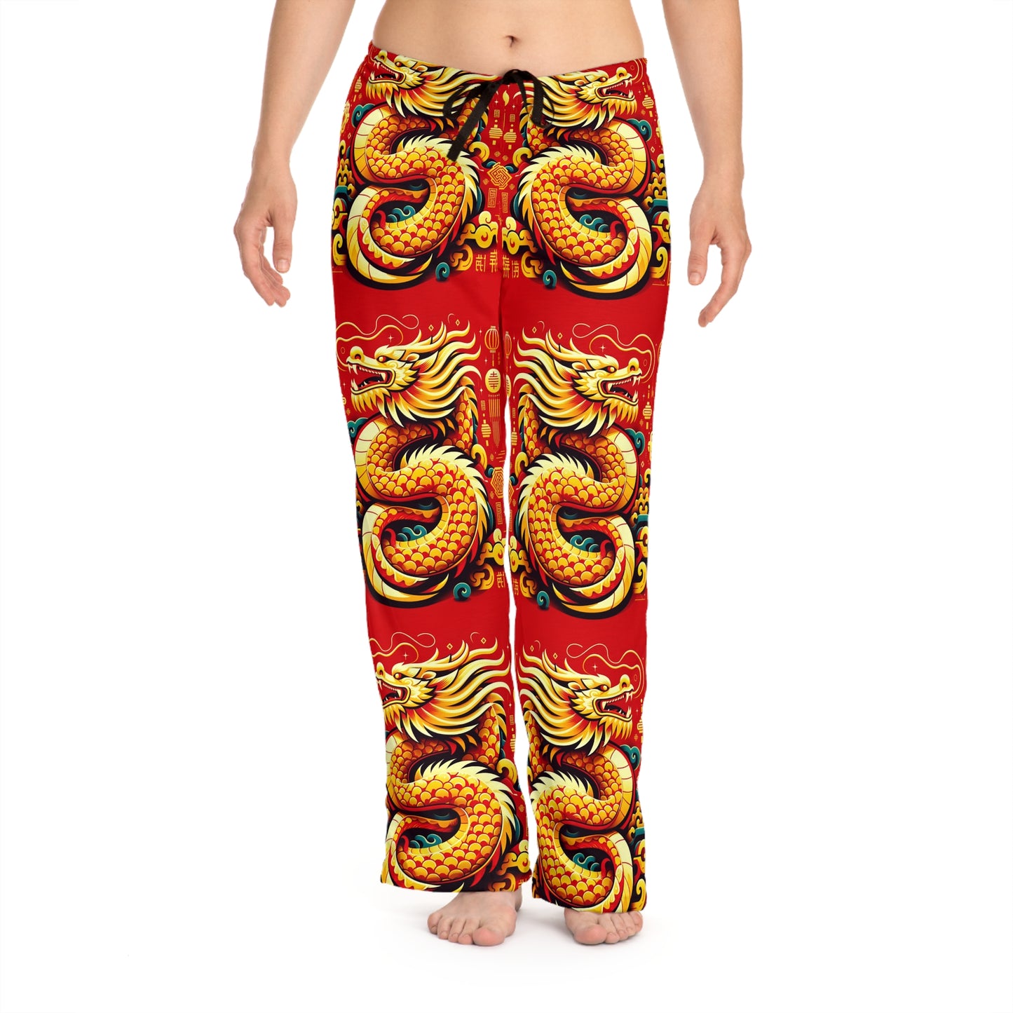 Women's Pajama Pants (AOP)Year of the Dragon