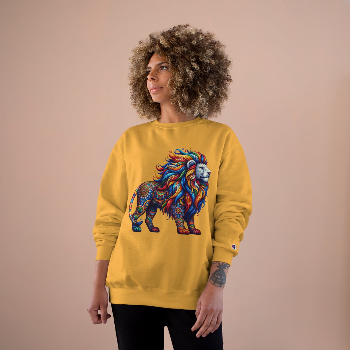 Champion Sweatshirt Lion Alebrije