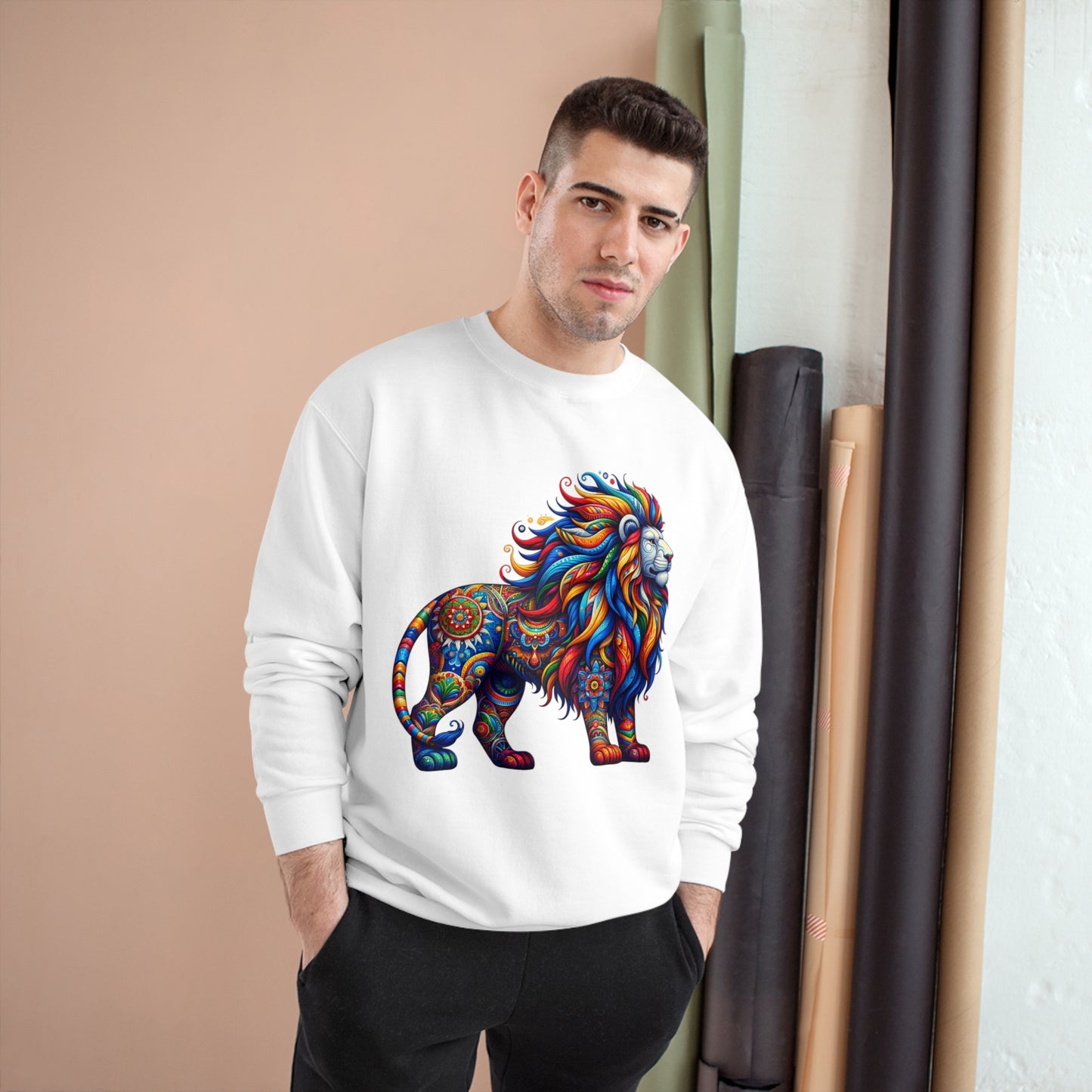 Champion Sweatshirt Lion Alebrije