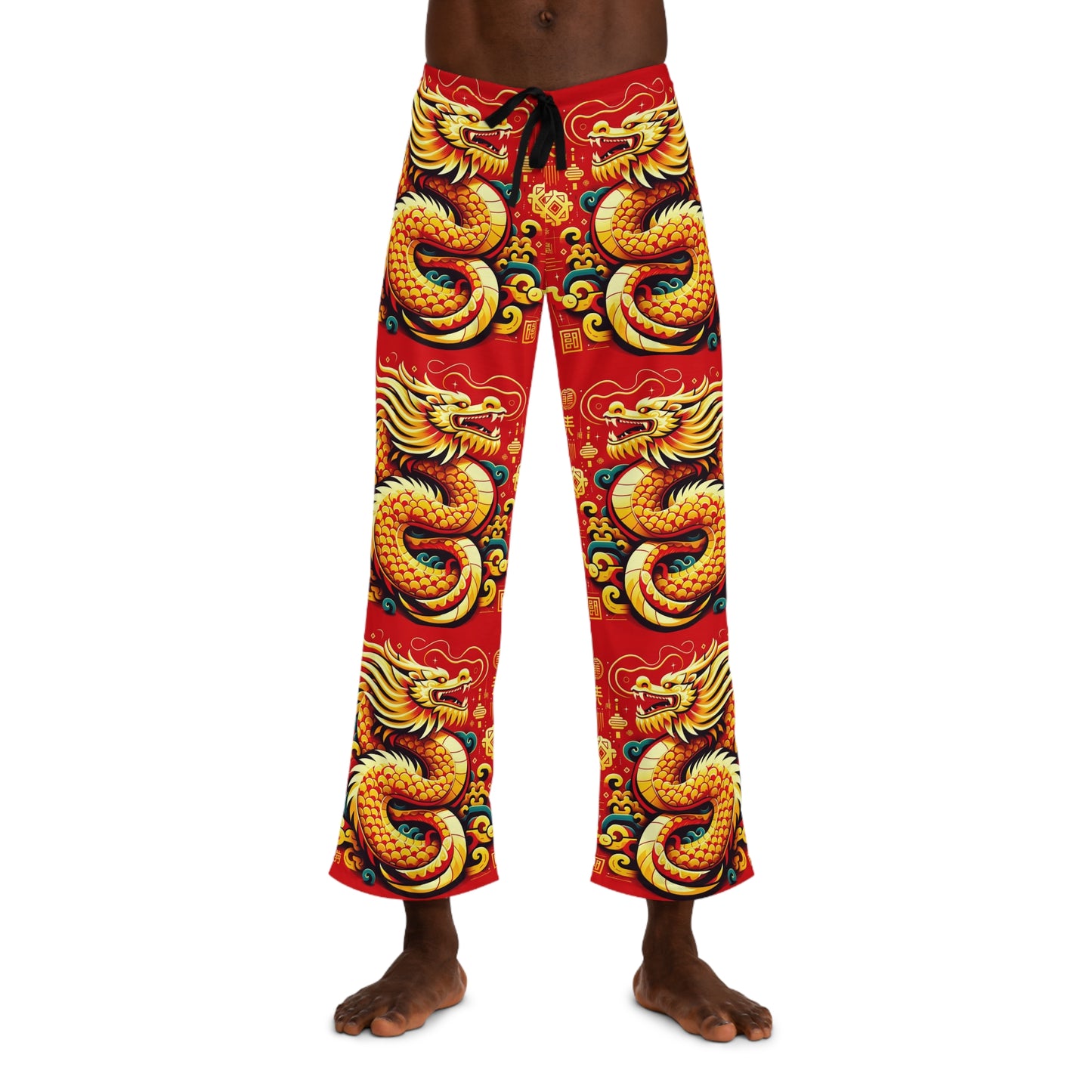 Men's Pajama Pants (AOP) Year of the Dragon