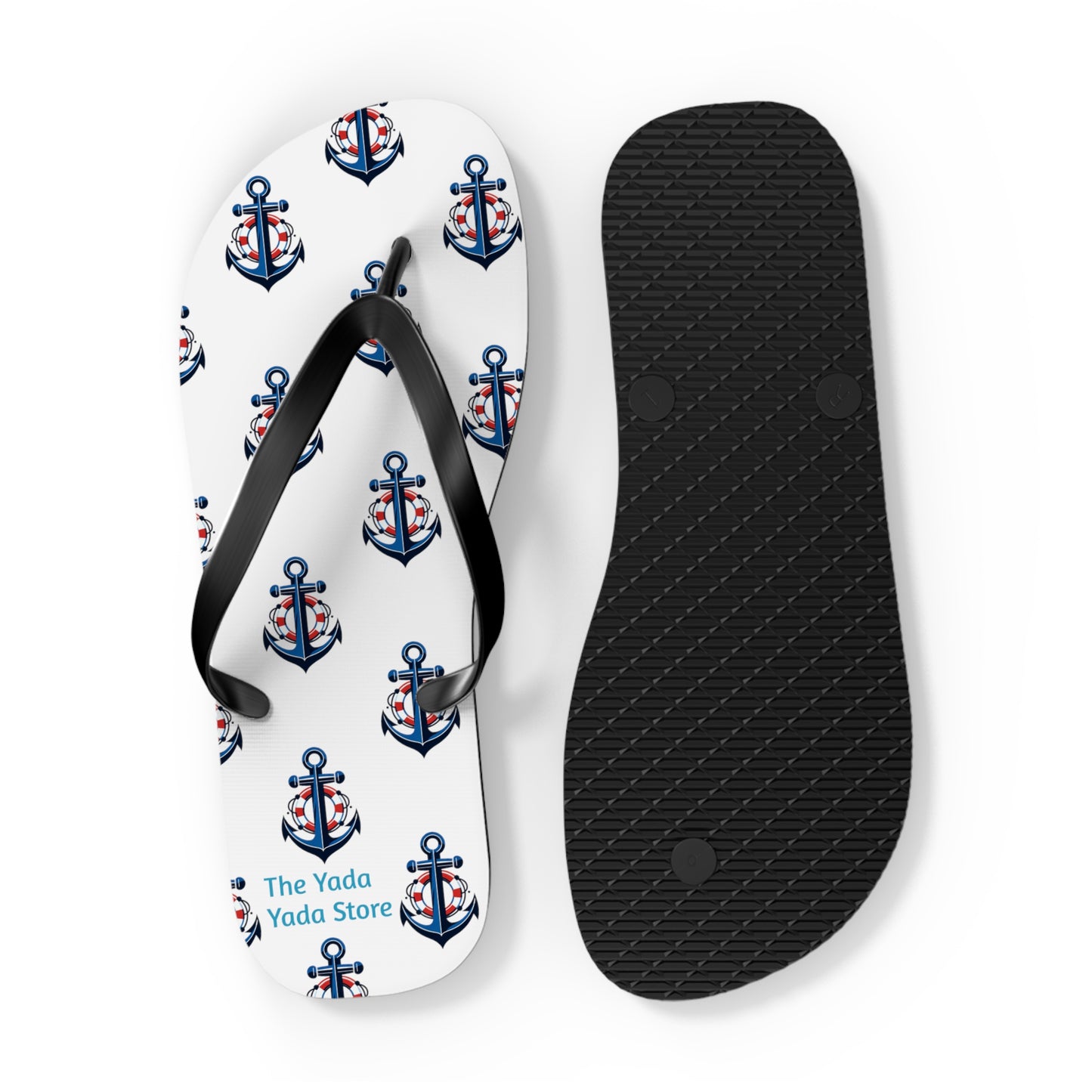 Flip Flops Anchor and Life Saver