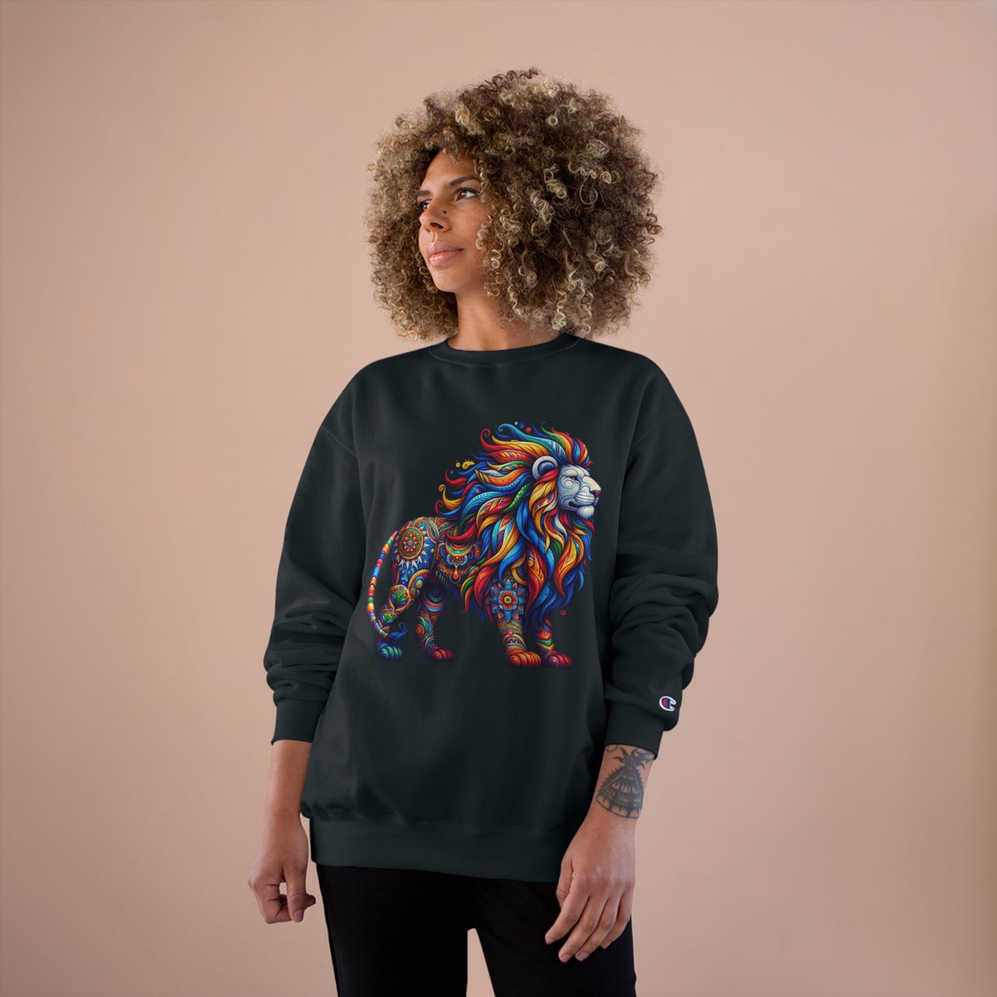 Champion Sweatshirt Lion Alebrije