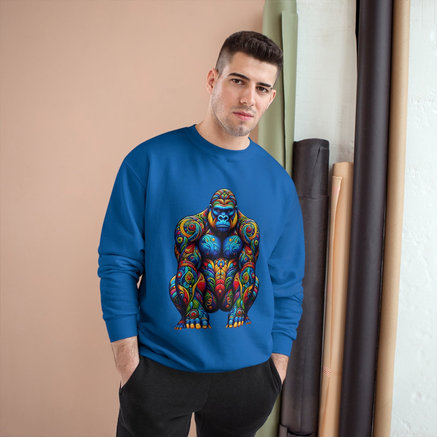 Champion Sweatshirt Gorilla Alebrije