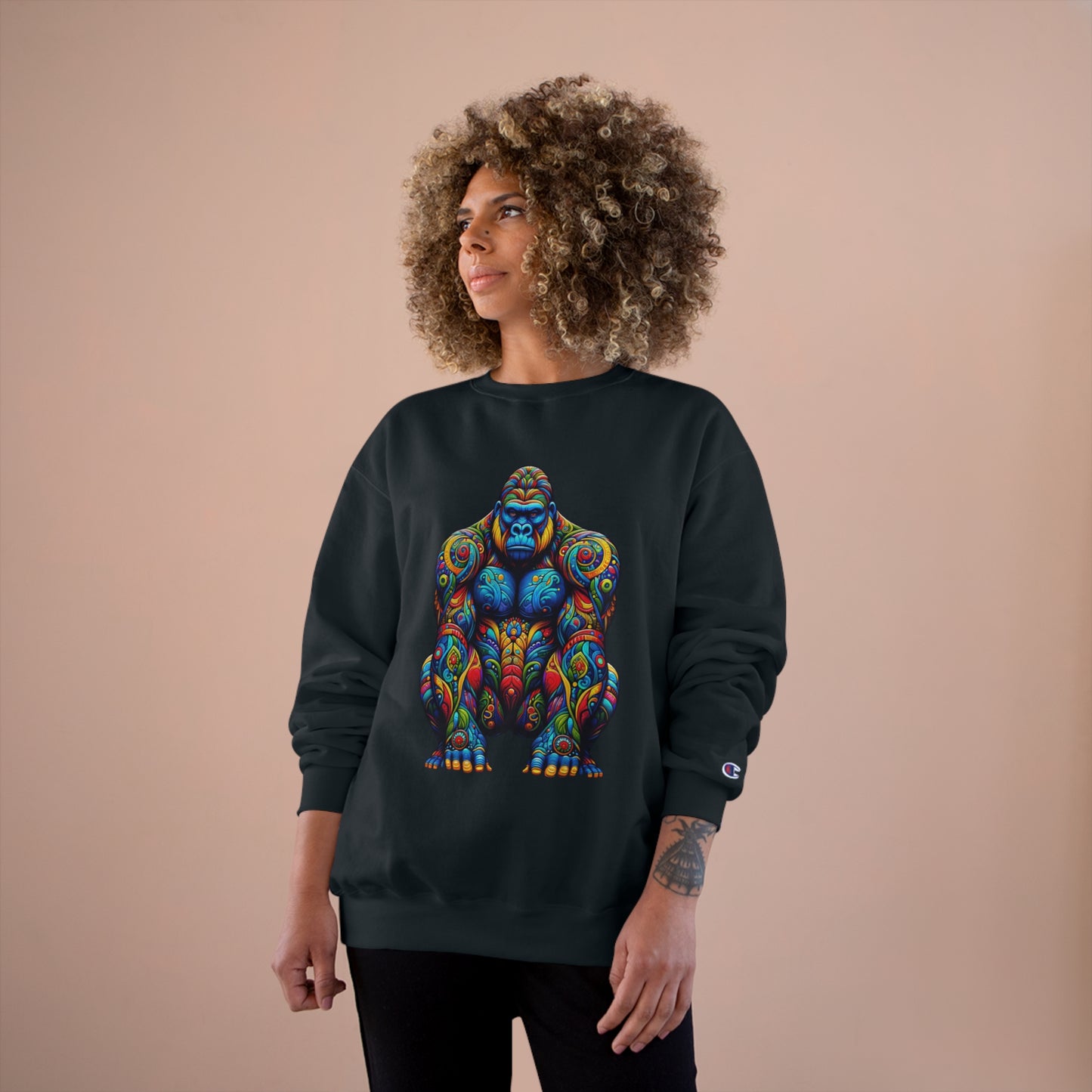 Champion Sweatshirt Gorilla Alebrije