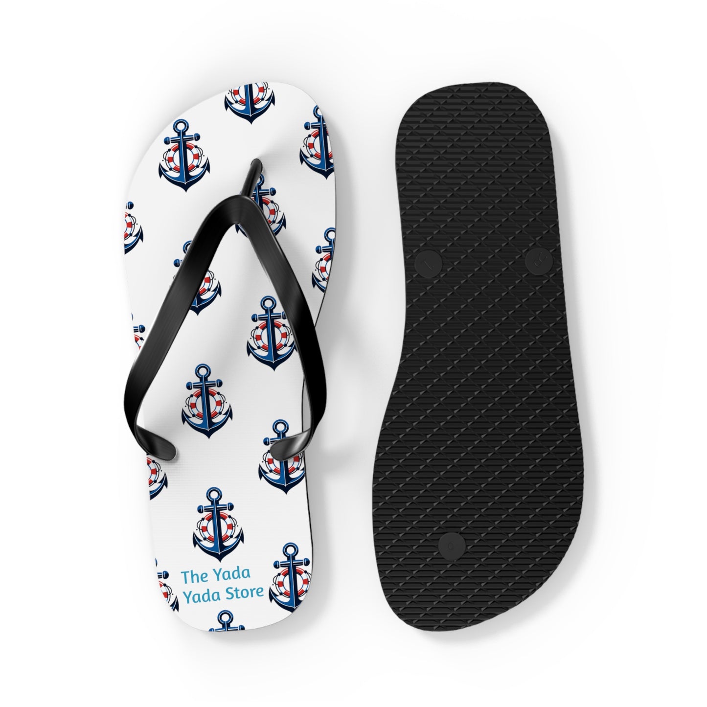 Flip Flops Anchor and Life Saver