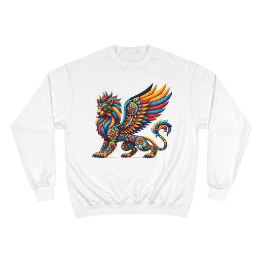 Champion Sweatshirt Lion Griffin Alebrije