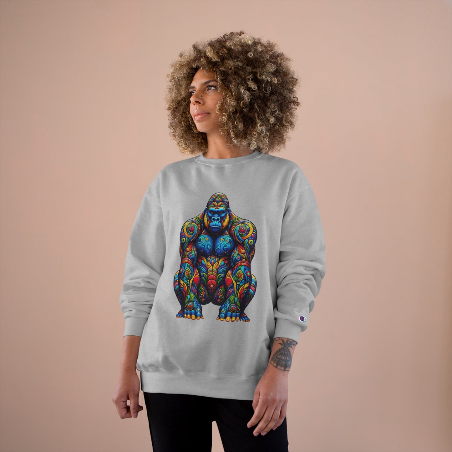 Champion Sweatshirt Gorilla Alebrije