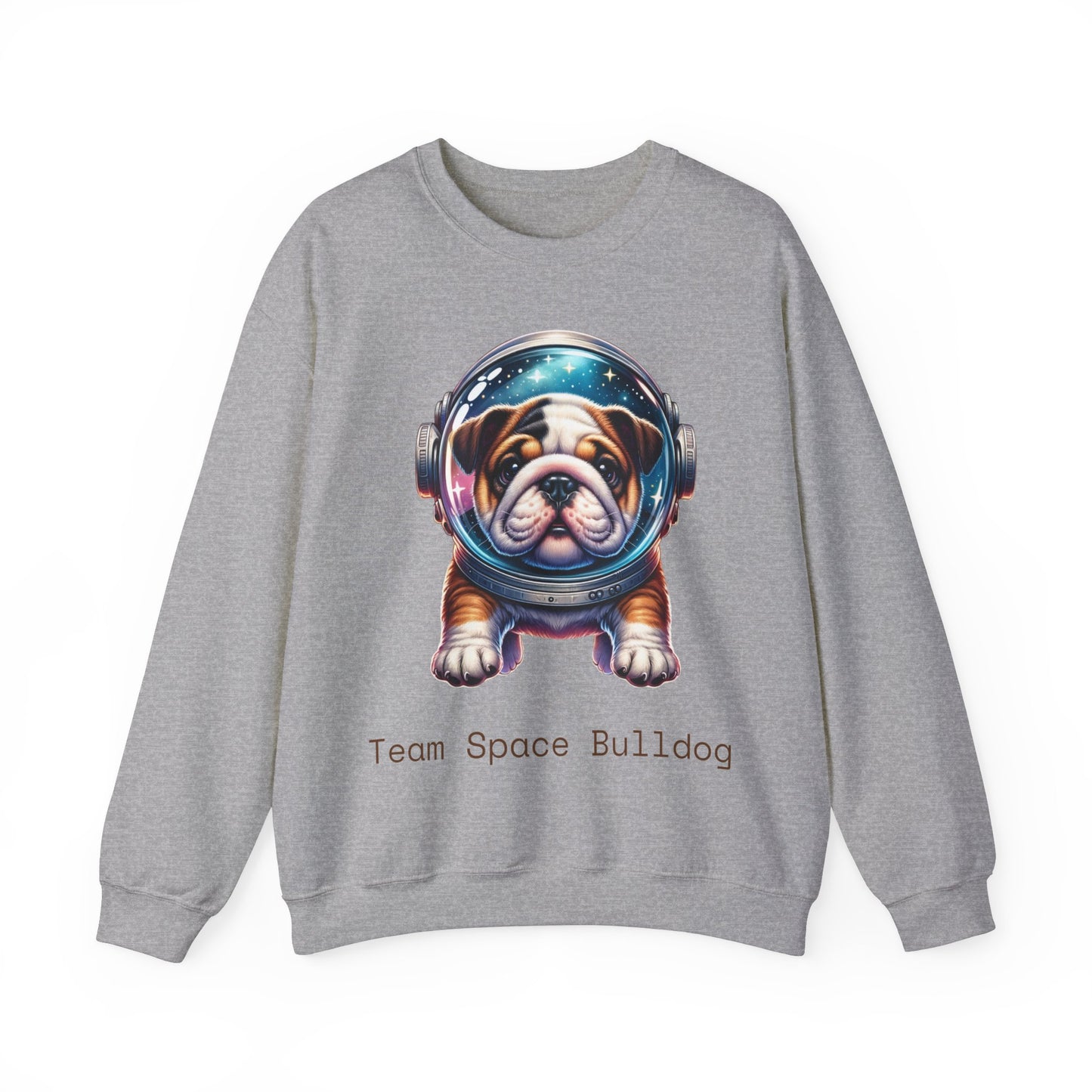 Unisex Heavy Blend™ Crewneck Sweatshirt Team Space Bulldog