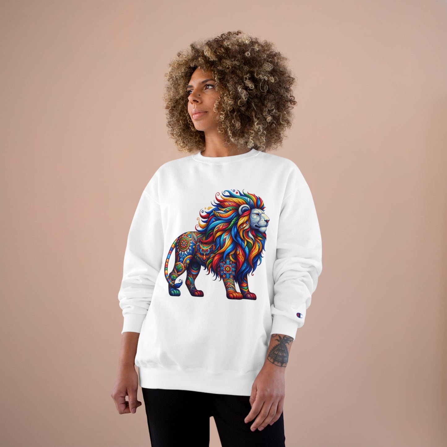 Champion Sweatshirt Lion Alebrije