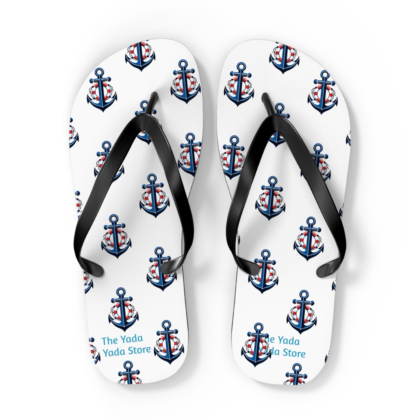 Flip Flops Anchor and Life Saver