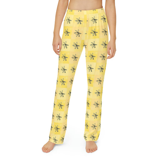 Kids Pajama Pants (AOP) Atomic Designs 3