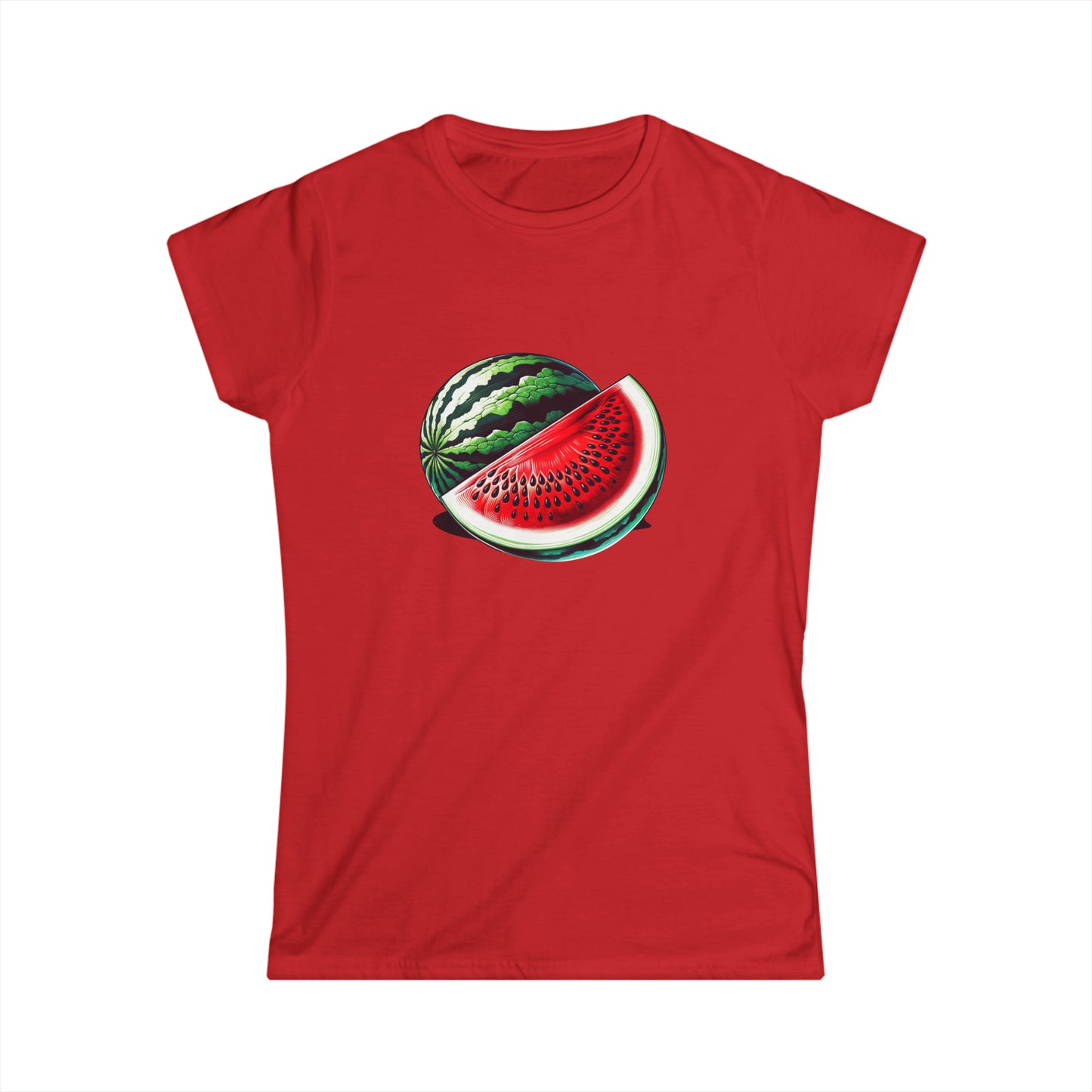 Watermelon Graphic Women's Softstyle Tee