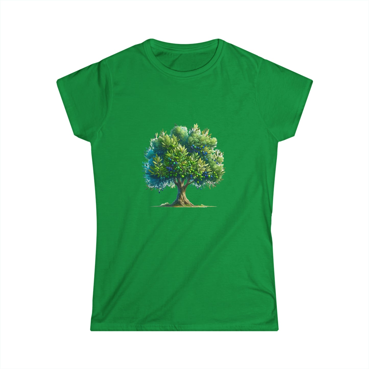 OLIVE TREE Women's Softstyle Tee