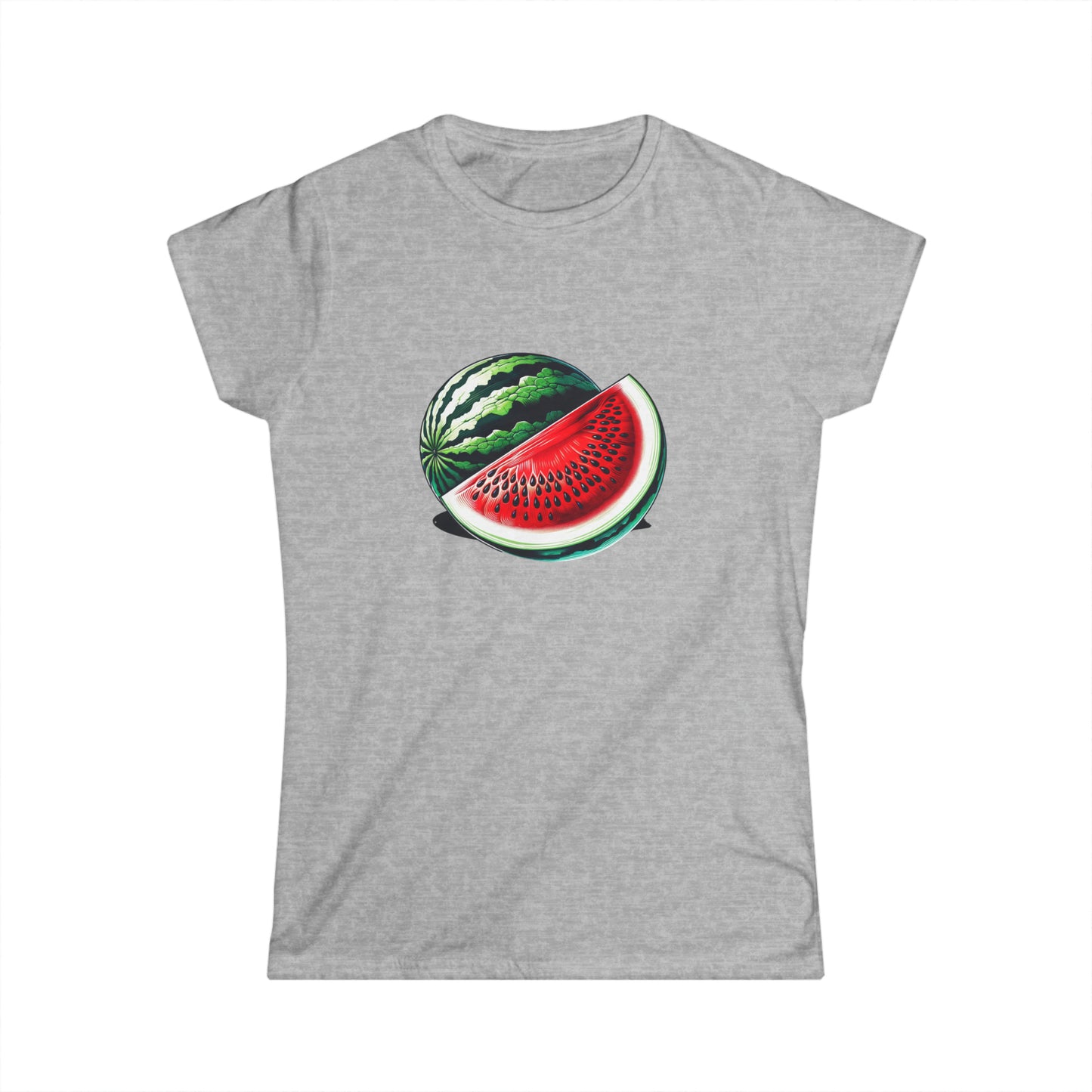 Watermelon Graphic Women's Softstyle Tee