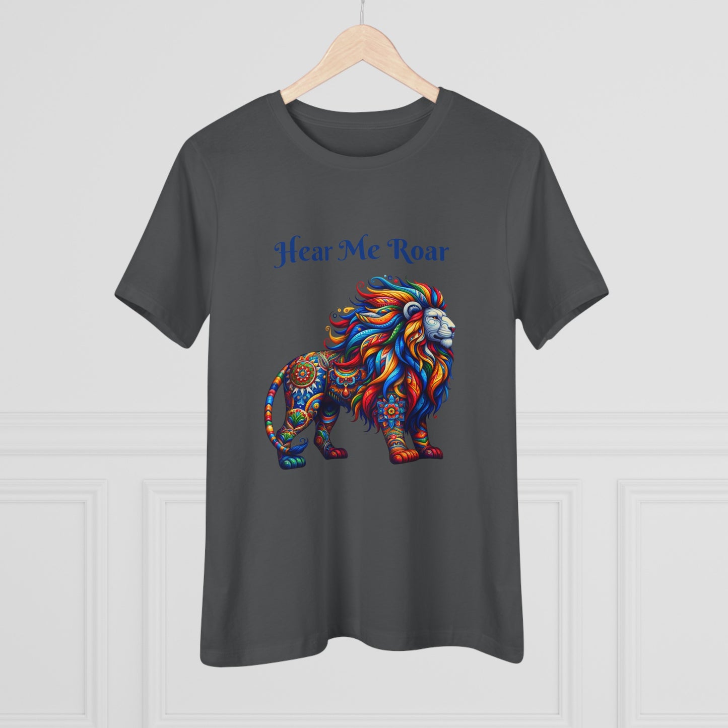 Women's Cotton Tee Alebrije Lion