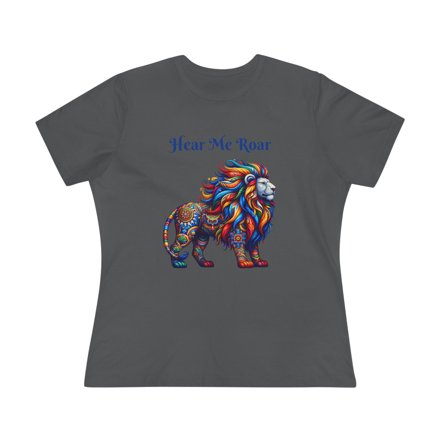 Women's Cotton Tee Alebrije Lion