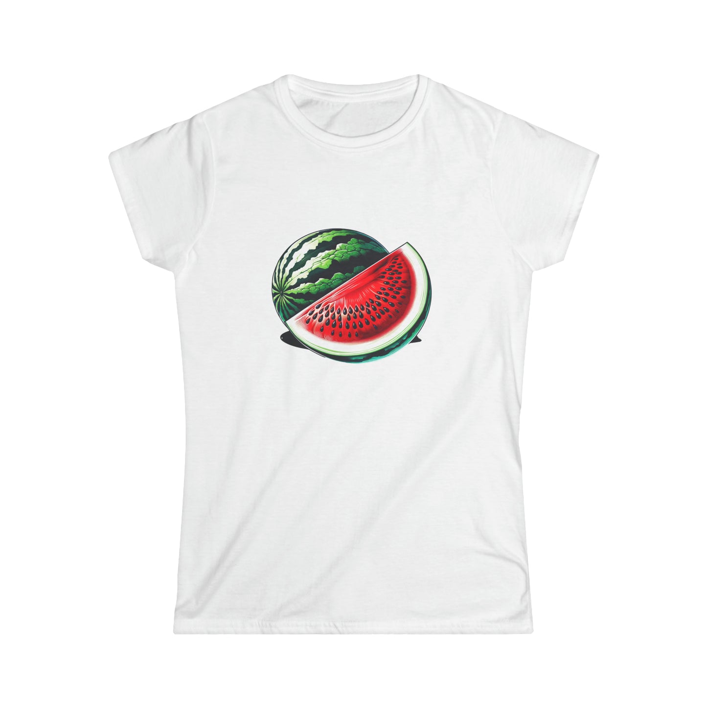 Watermelon Graphic Women's Softstyle Tee