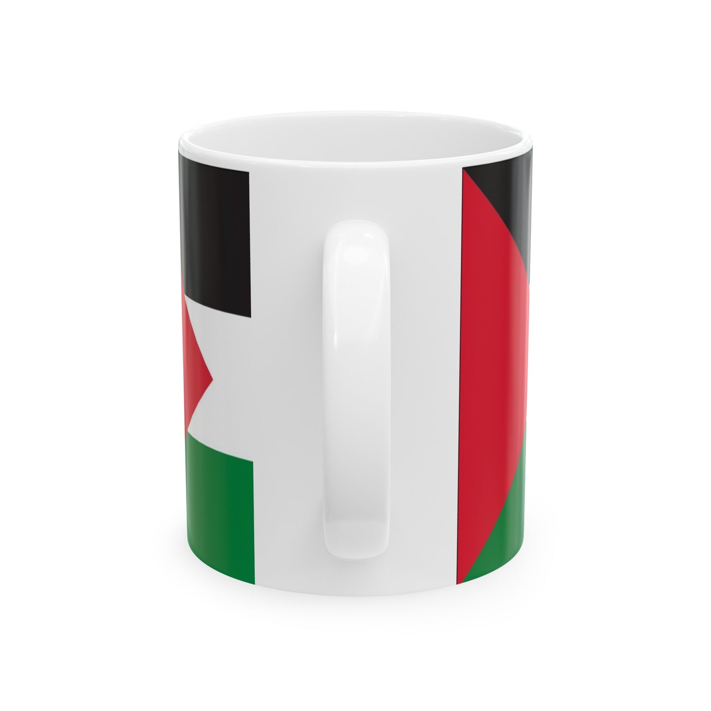 Palestinian Flag Ceramic Mug 11oz