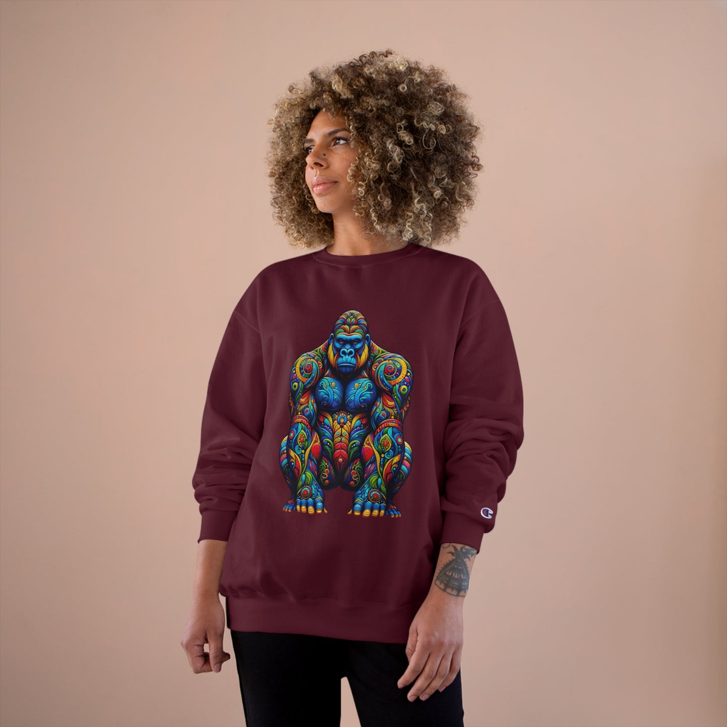 Champion Sweatshirt Gorilla Alebrije