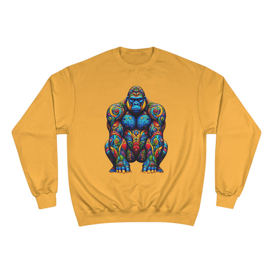 Gorilla Alebrije, Champion Brand Sweatshirt