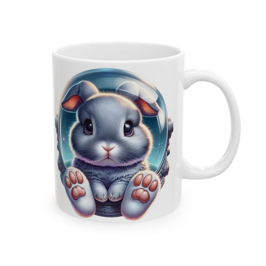 Ceramic Mug 11oz Space Bunny