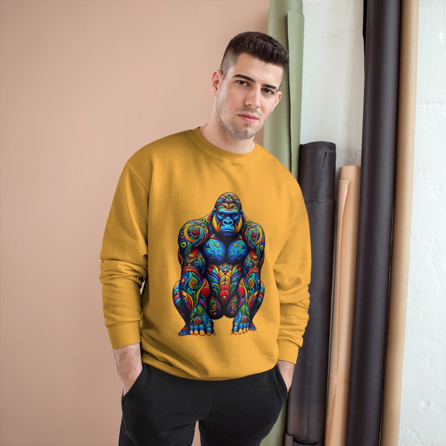 Champion Sweatshirt Gorilla Alebrije